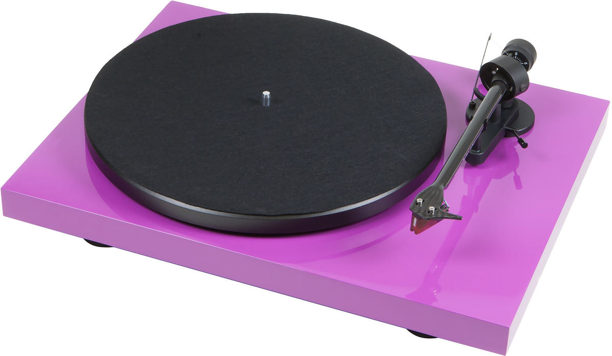 Platines vinyle hi-fi Pro-Ject Debut Carbon 2M Red Violet laqué