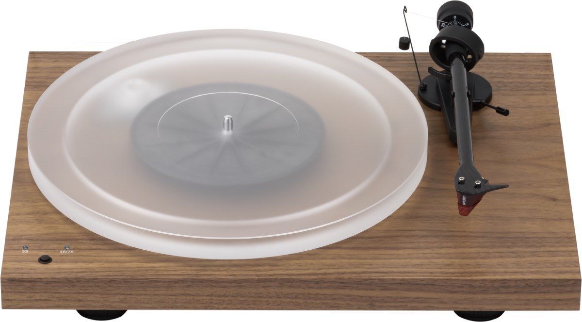 Platines vinyle hi-fi Pro-Ject Debut Record Master HiRes 2M Red Noyer