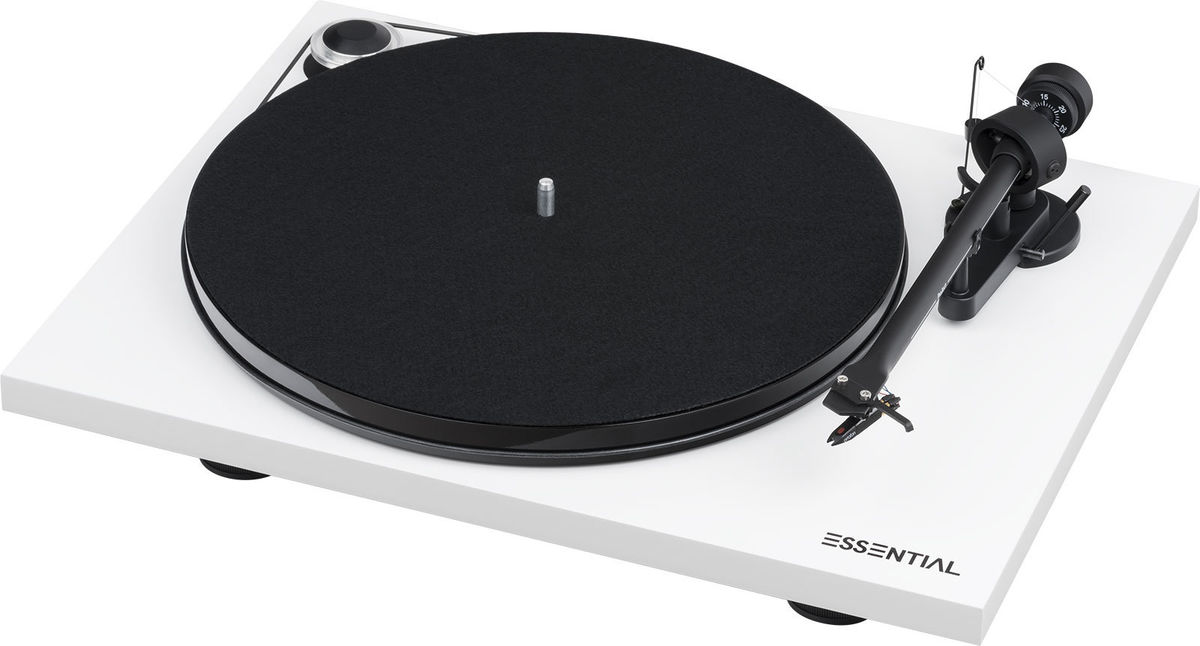 Platines vinyle hi-fi Pro-Ject Essential III Phono OM-10e Blanc