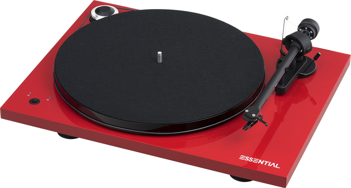 Platines vinyle hi-fi Pro-Ject Essential III SB OM-10e Rouge