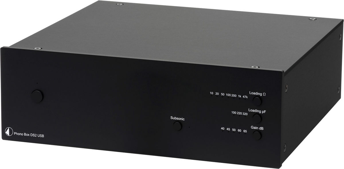 Préamplis phono Pro-Ject Phono Box DS2 Noir
