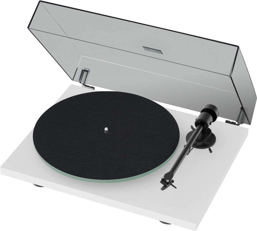 Platines vinyle hi-fi Pro-Ject T1 OM 5e Blanc laqué