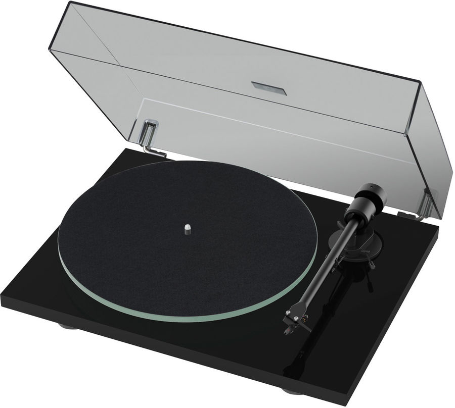 Platines vinyle hi-fi Pro-Ject T1 OM 5e Noir laqué