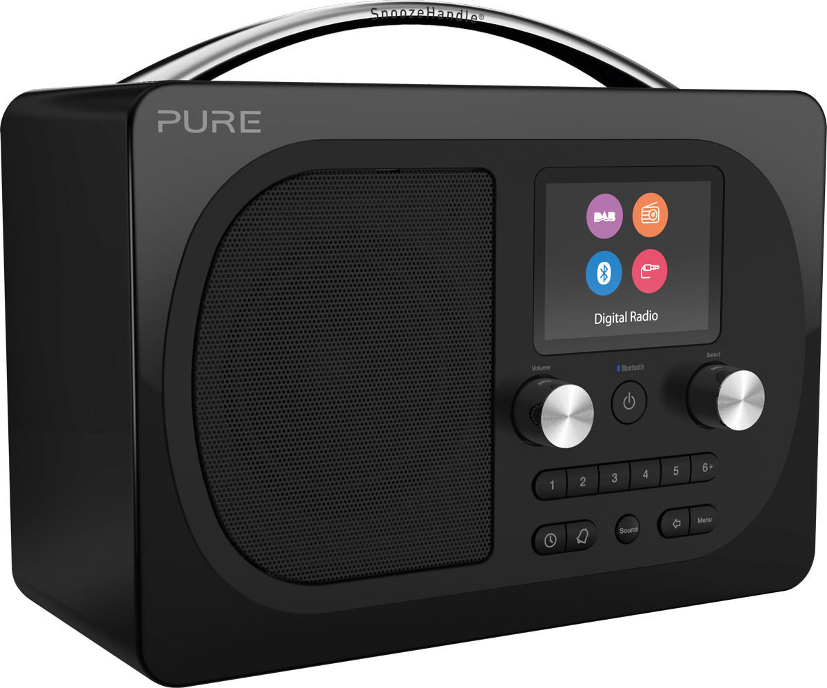 Radio-réveil Pure Evoke H4 Edition Prestige Noir
