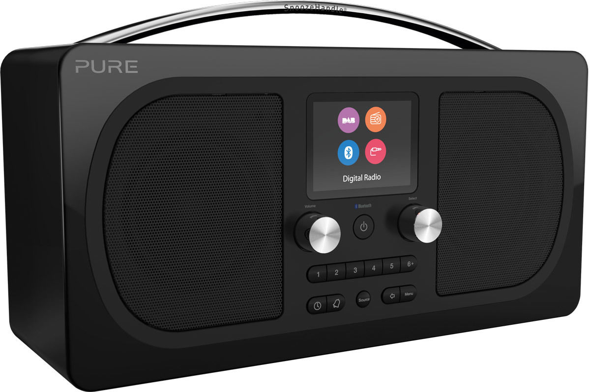 Radio-réveil Pure Evoke H6 Edition Prestige Noir