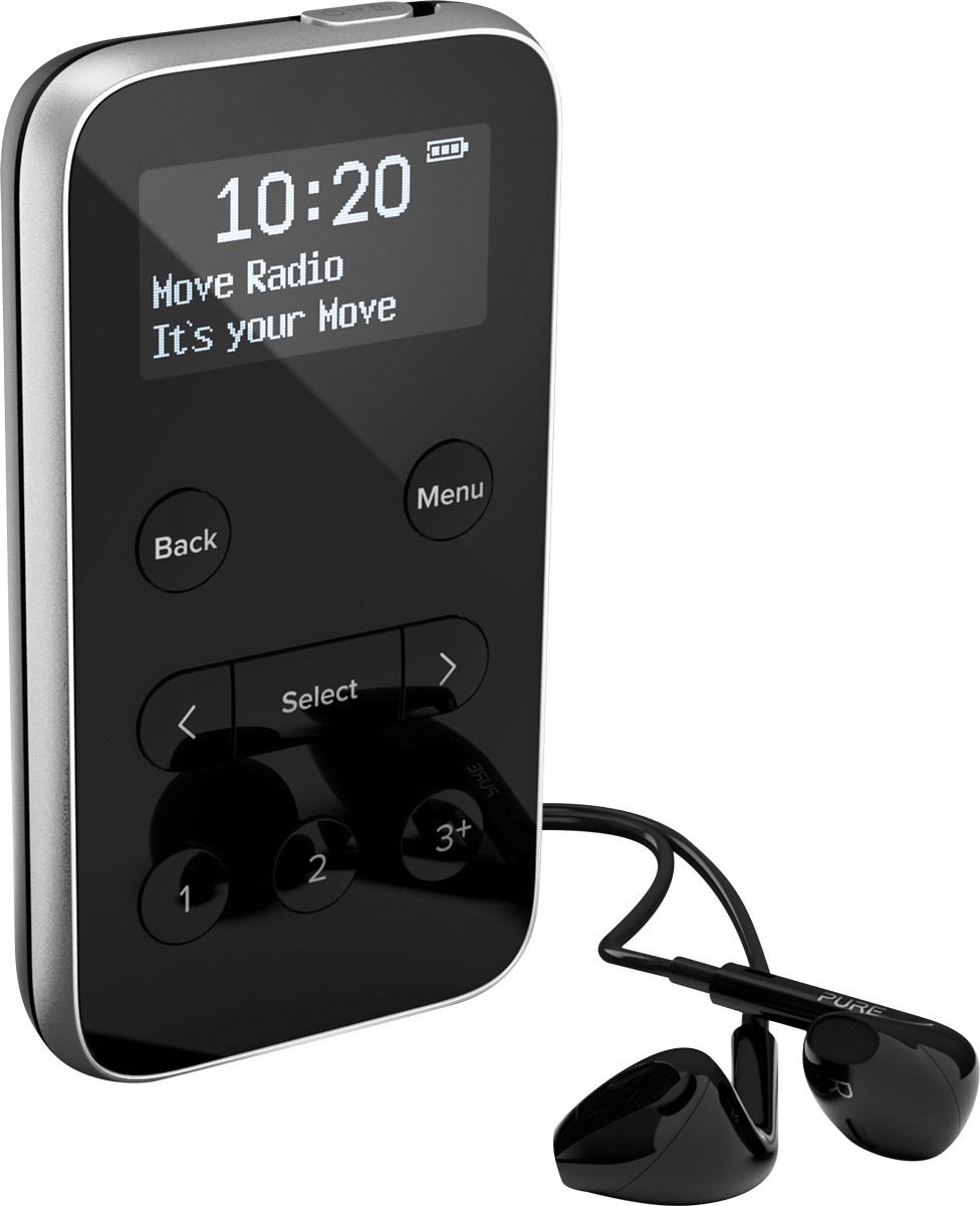 Radios portables Pure Move R3 Noir