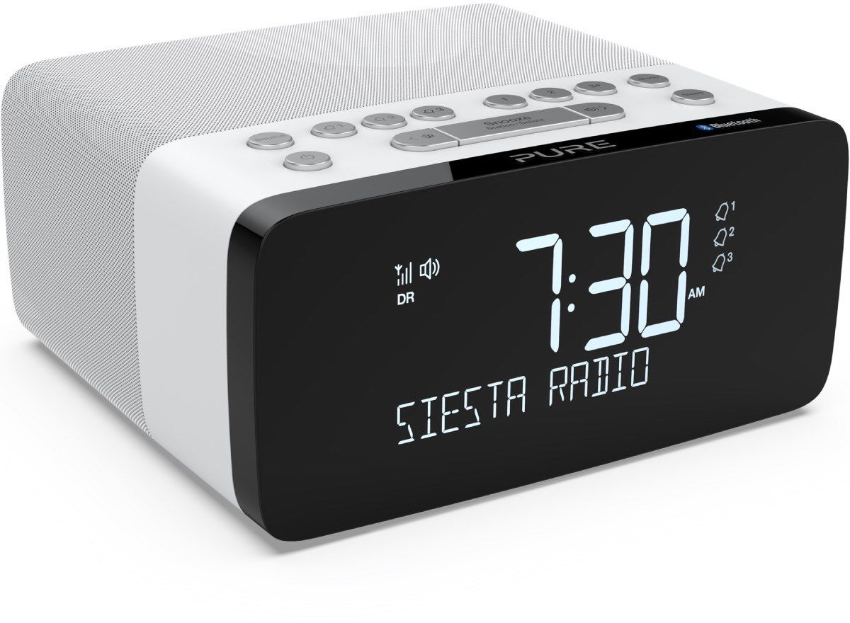 Radio-réveil Pure Siesta Charge Blanc (Polar)