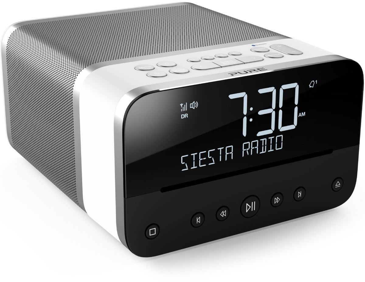 Radio-réveil Pure Siesta Home Blanc (Polar)