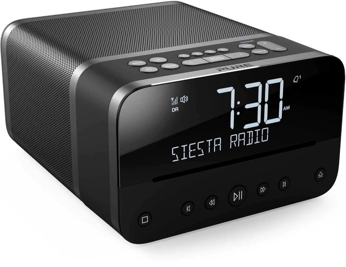Radio-réveil Pure Siesta Home Gris foncé (Graphite)