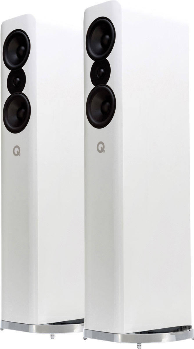 Enceintes colonne Q Acoustics Concept 500 Blanc laqué
