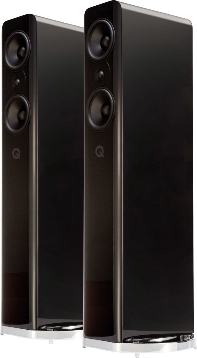 Enceintes colonne Q Acoustics Concept 500 Noir laqué