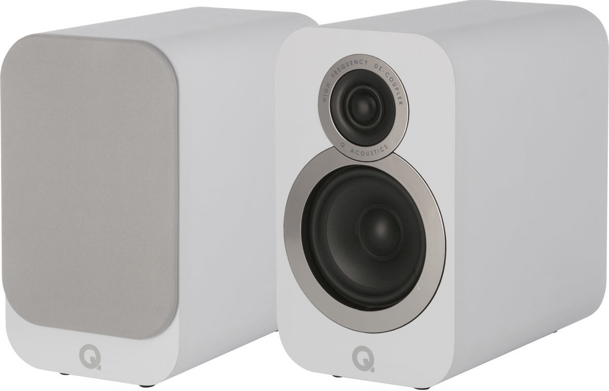 Enceintes compactes Q Acoustics 3010i Blanc mat
