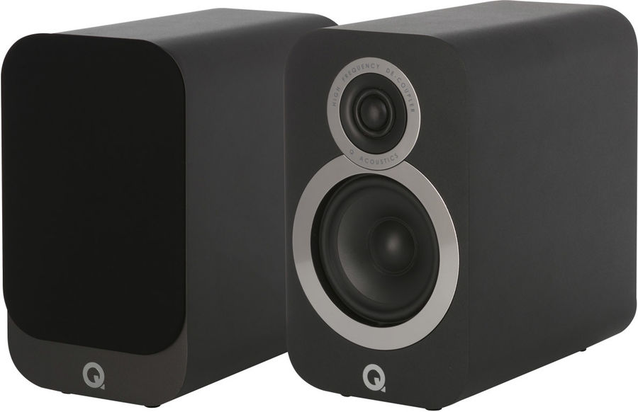 Enceintes compactes Q Acoustics 3010i Noir mat
