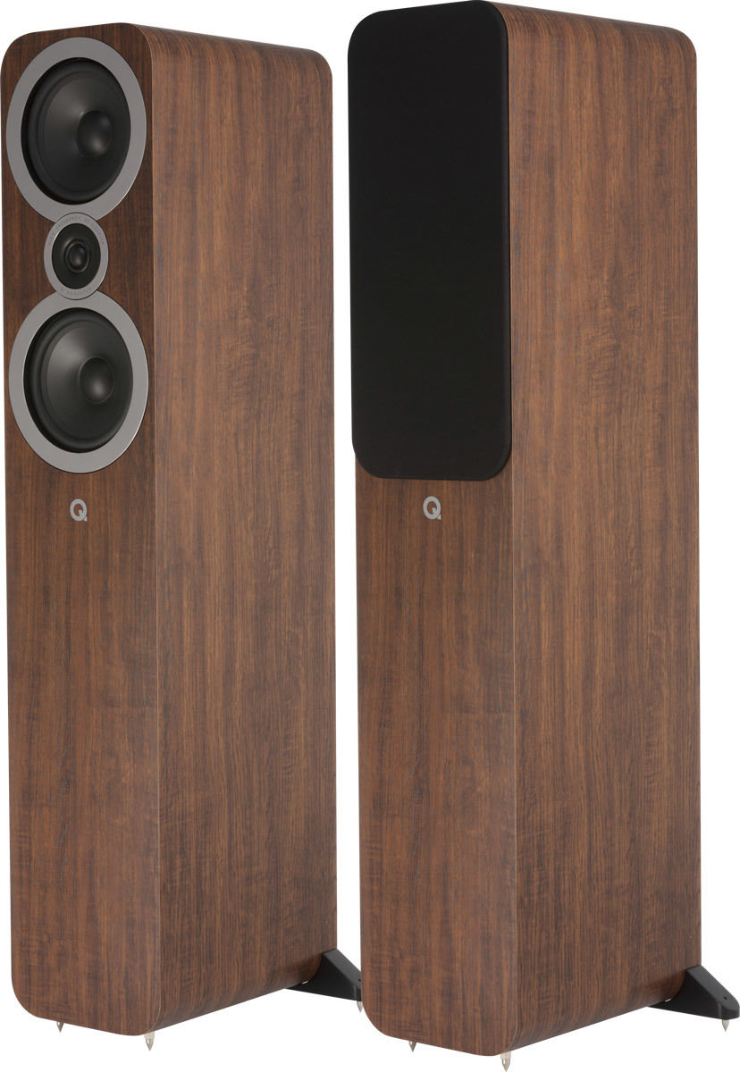 Enceintes colonne Q Acoustics 3050i Noyer