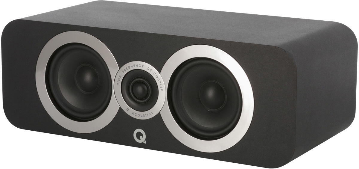 Enceintes centrales Q Acoustics 3090Ci Noir mat