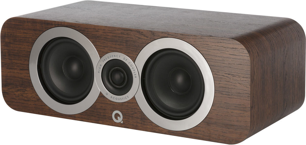 Enceintes centrales Q Acoustics 3090Ci Noyer