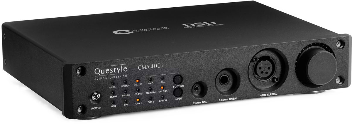 Questyle CMA400i Noir - Amplis casques sur Son-Vidéo.com