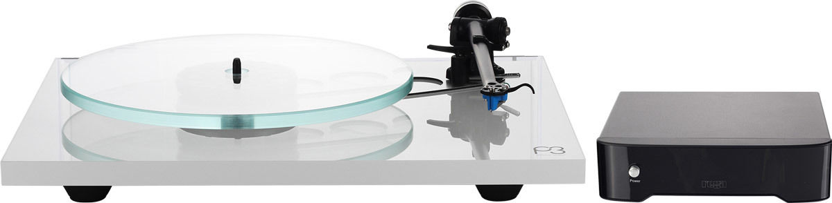 Platines vinyle hi-fi Rega Planar 3 Blanc laqué Elys 2 MM + Fono MM MK3