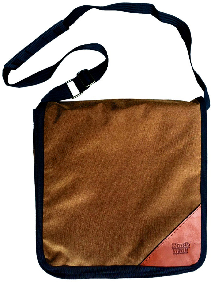 Meubles vinyle Rock on wall Besace 20 LP Marron