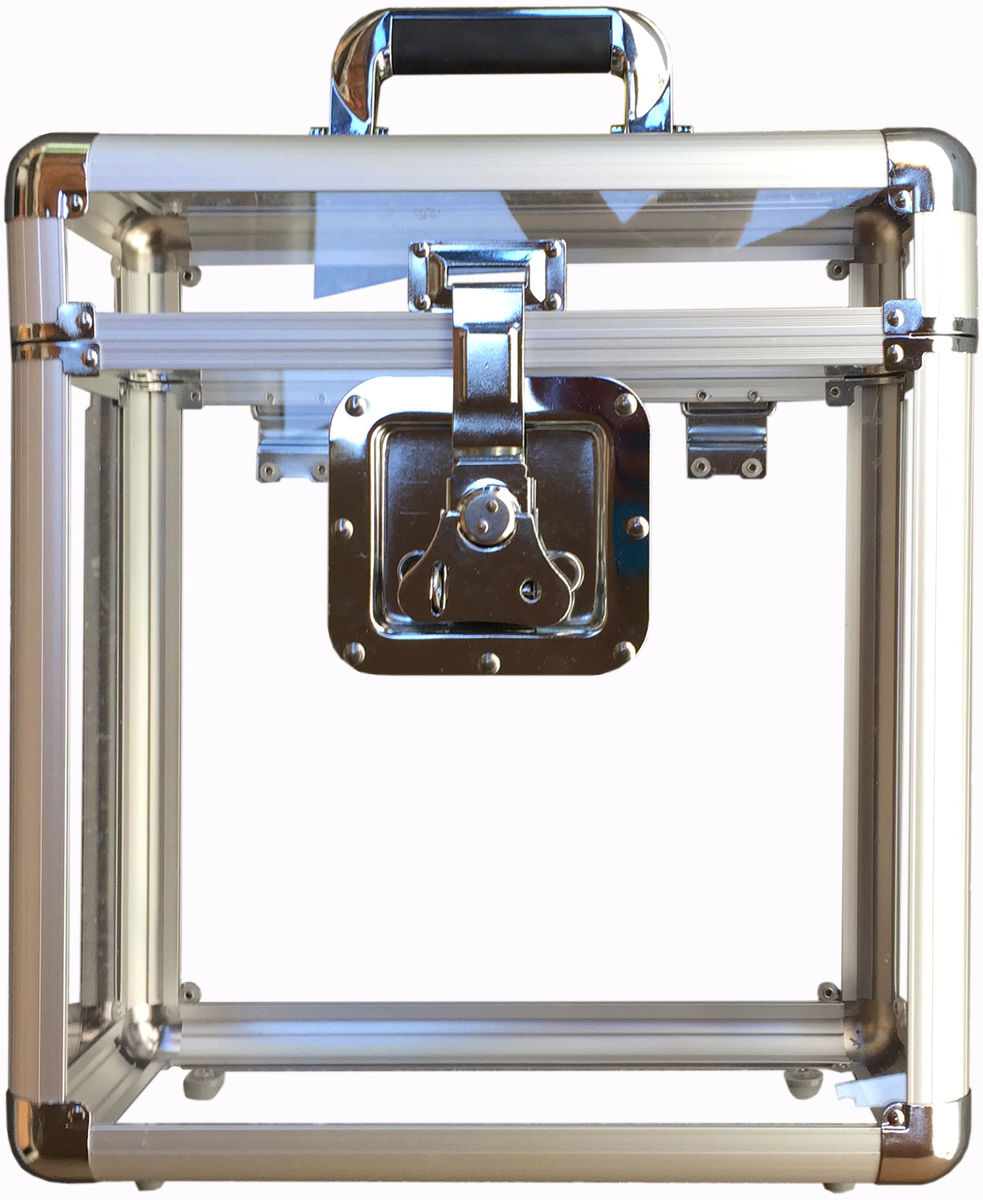 Accessoires vinyle Rock on wall Flight Case 25LP Transparent