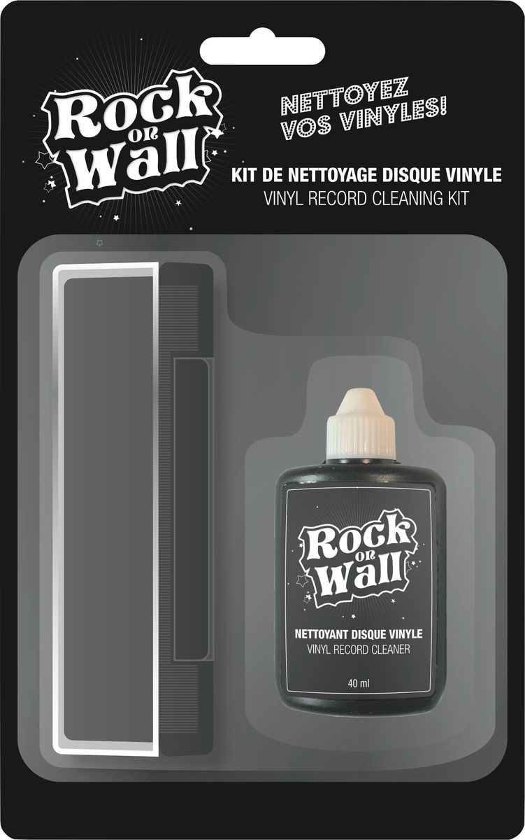 Entretien vinyle Rock on wall Kit de nettoyage Disque Vinyle