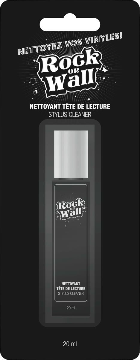 Entretien vinyle Rock on wall Nettoyant tête de lecture