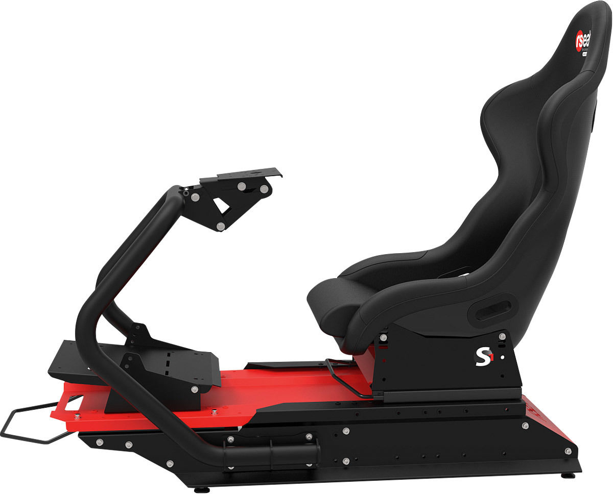 Accessoires home-cinéma rSeat S1 Siège Noir Structure Noir et Rouge