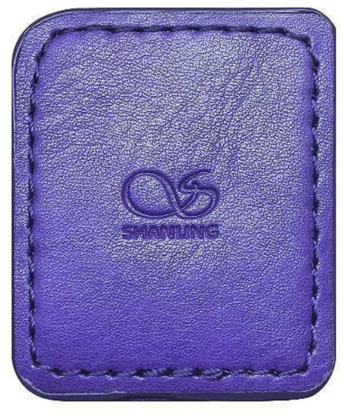Étuis et protections Shanling Housse de protection simili cuir Violet pour Shanling M0