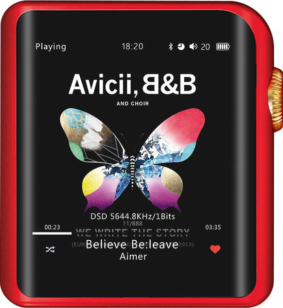 Baladeurs audiophiles Shanling M0 Rouge Limited Edition