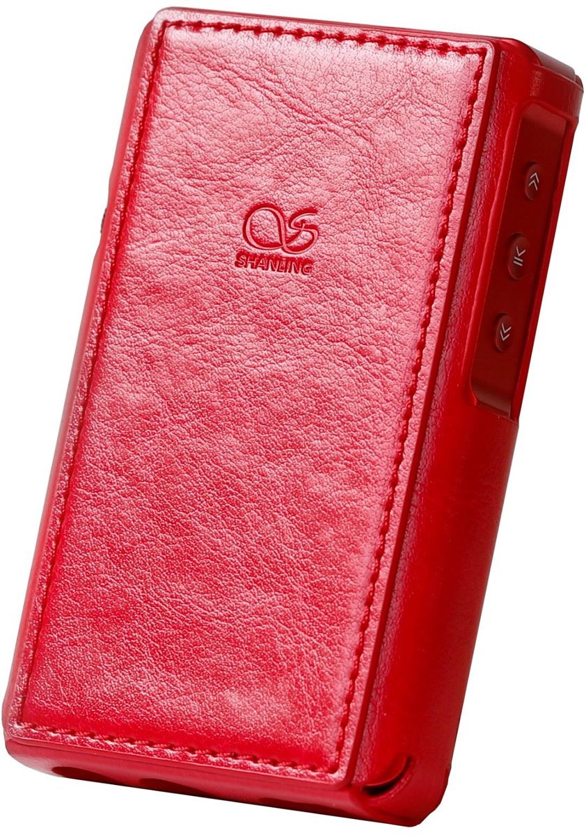 Étuis et protections Shanling Housse de protection simili cuir Rouge pour Shanling M5s