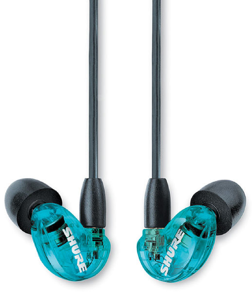 Écouteurs intra-auriculaires Shure SE215 Bleu