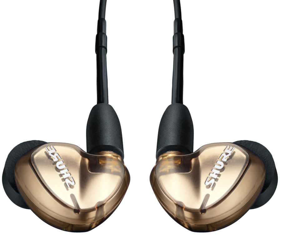 Écouteurs Bluetooth Shure SE535 Bronze