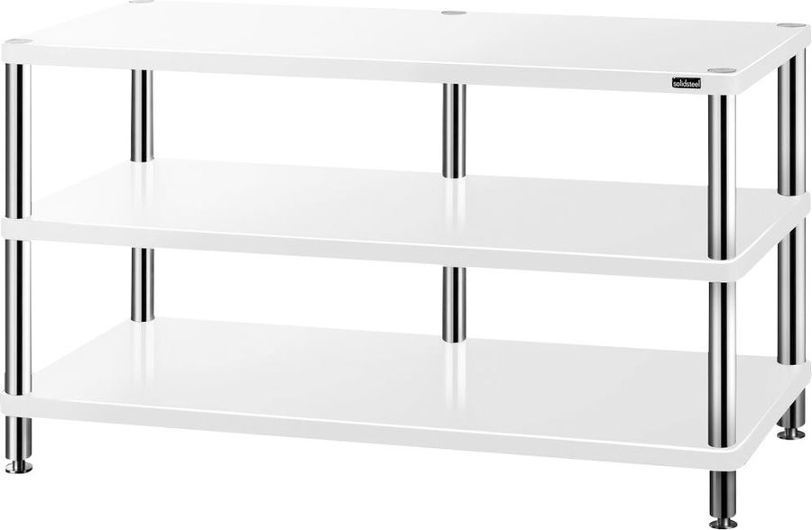 Meubles TV-Vidéo Solidsteel HW-3 Blanc laqué