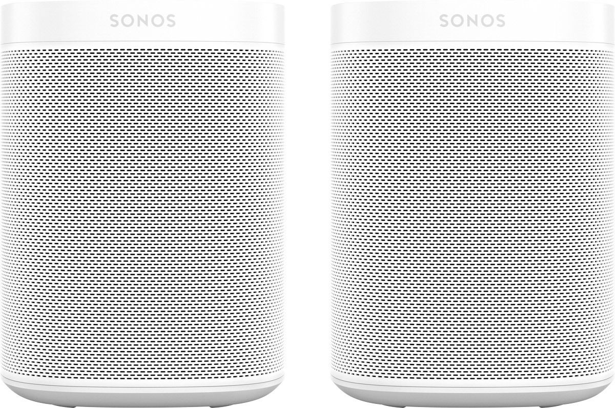Enceintes multiroom Sonos One SL Blanc (la paire)
