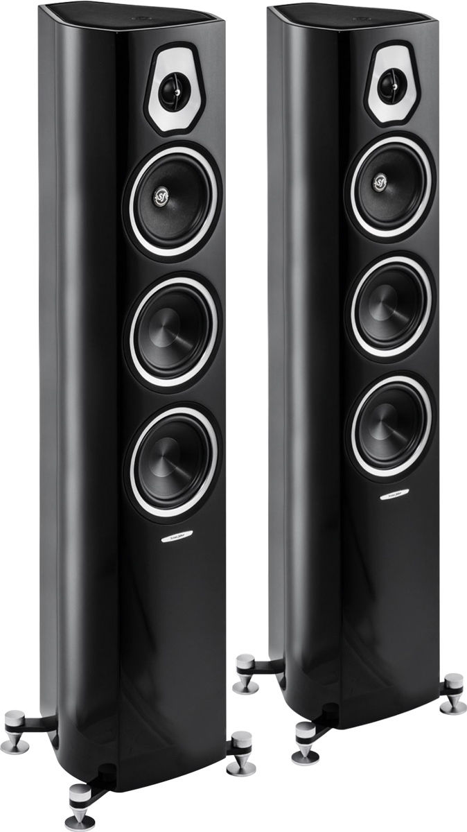 Enceintes colonne Sonus Faber Sonetto III Noir