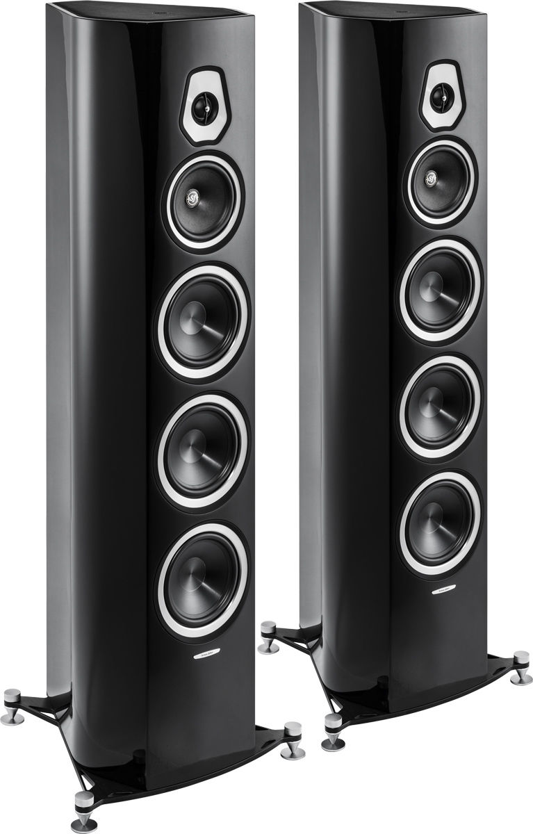 Enceintes colonne Sonus Faber Sonetto VIII Noir