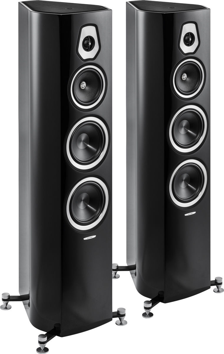 Enceintes colonne Sonus Faber Sonetto V Noir