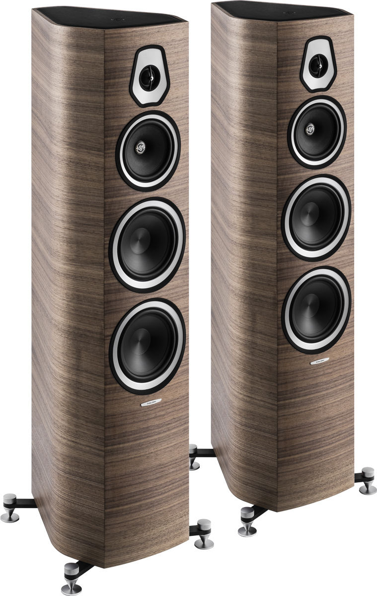 Enceintes colonne Sonus Faber Sonetto V Noyer