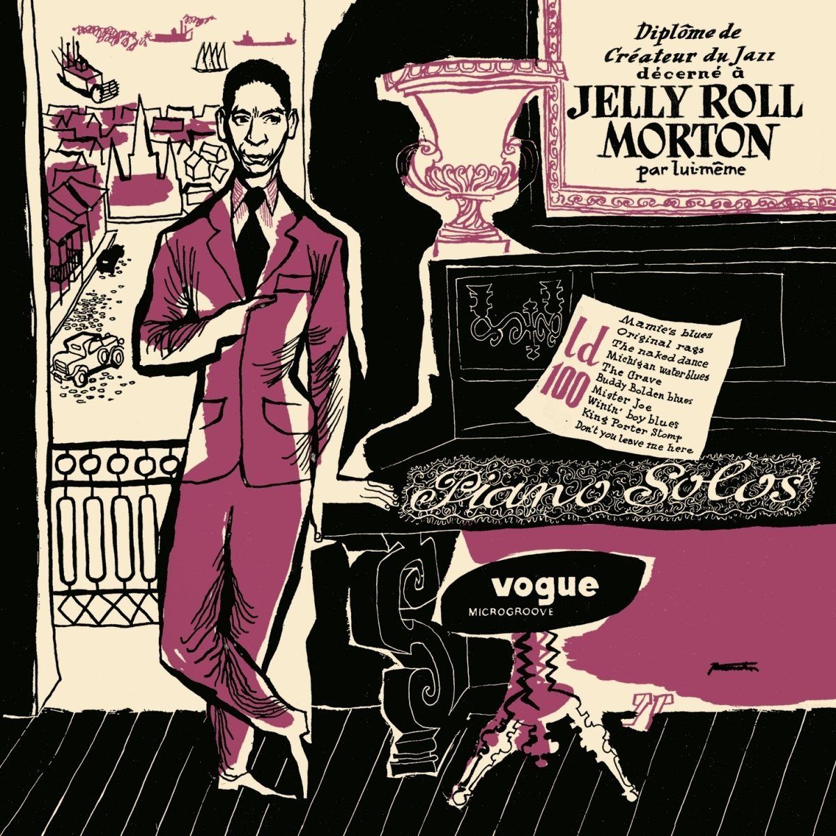 Disques vinyle Jazz Sony Music Jelly Roll Morton - Piano Solos (1 LP)