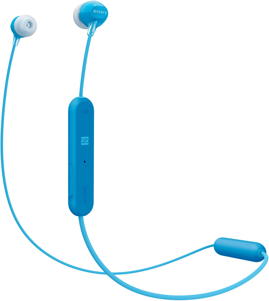 Écouteurs Bluetooth Sony WI-C300 Bleu