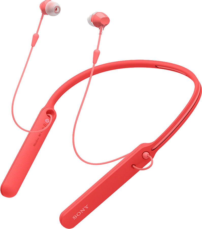 Écouteurs Bluetooth Sony WI-C400 Rouge