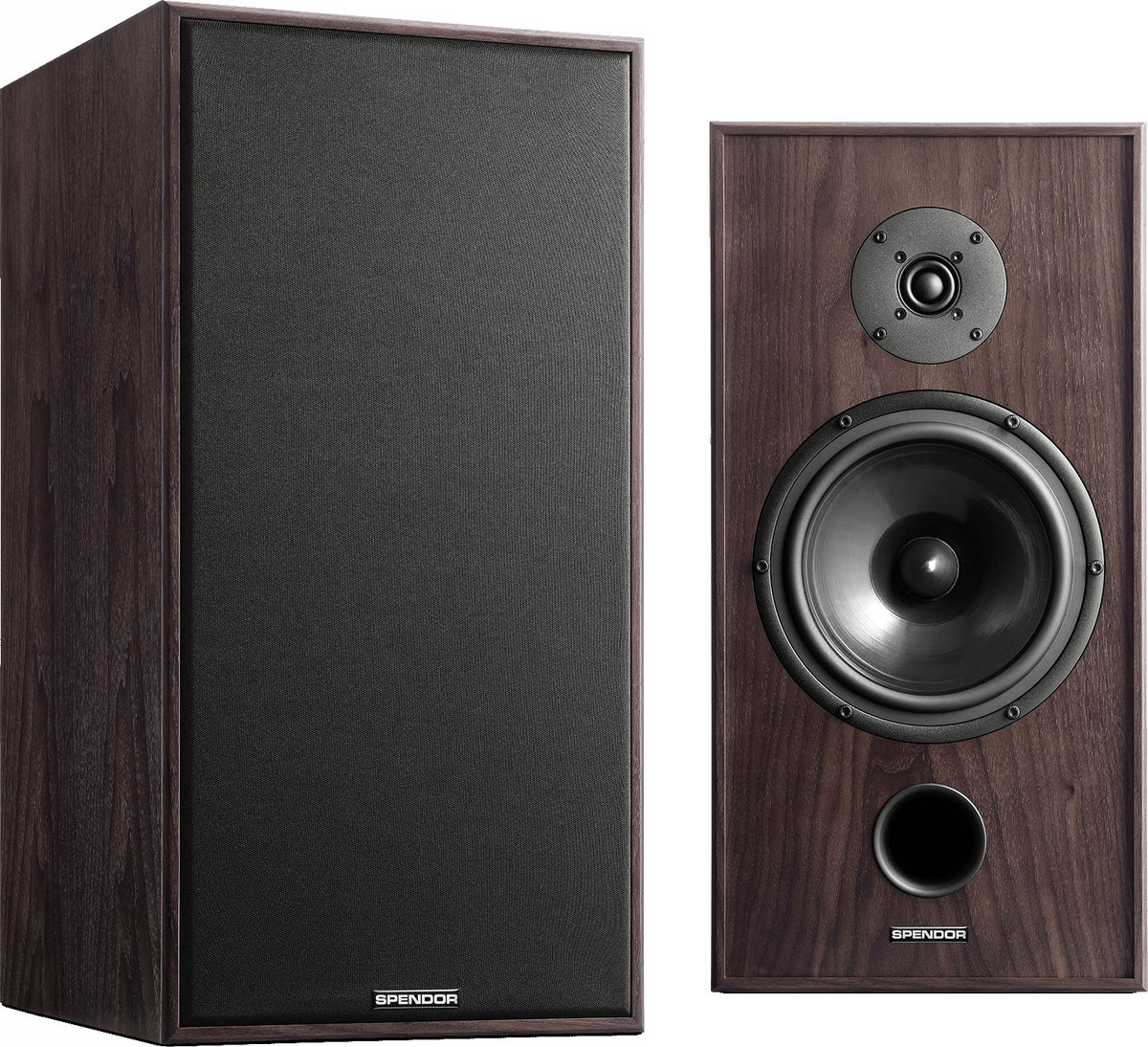 Enceintes compactes Spendor Classic 2/3 Noyer Foncé