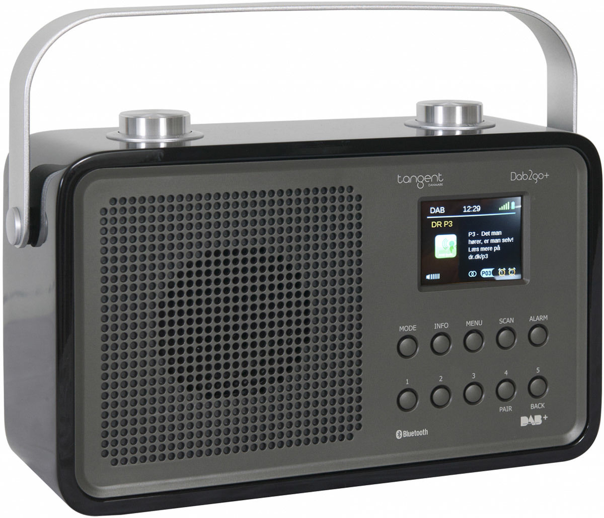 Radios portables Tangent DAB 2Go+ BT Noir