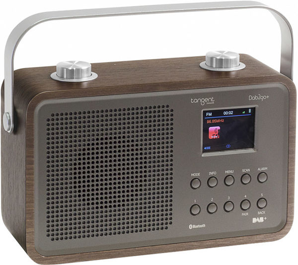Radios portables Tangent DAB 2Go+ BT Noyer