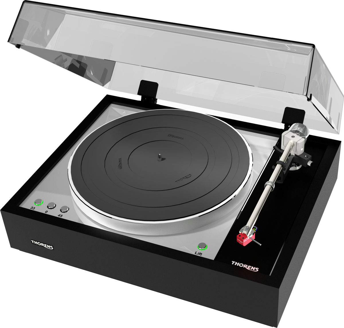 Platines vinyle hi-fi Thorens TD 1601 Noir laqué
