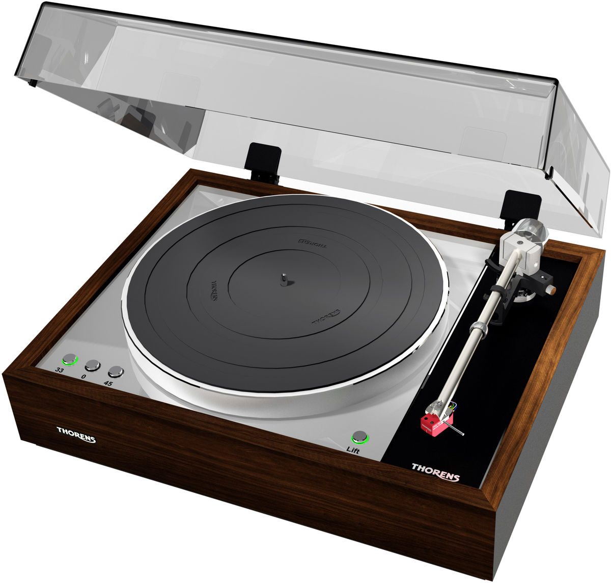 Platines vinyle hi-fi Thorens TD 1601 Noyer laqué