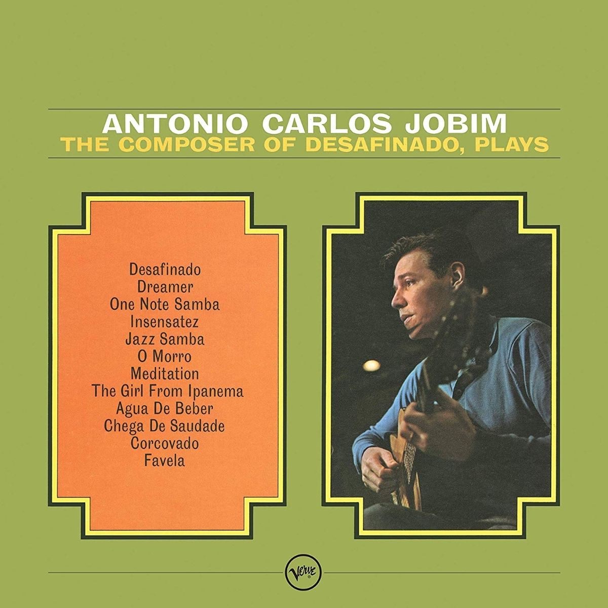 Disques vinyle Funk Soul Verve Records Antonio Carlos Jobim - The Composer of Desafinado Plays