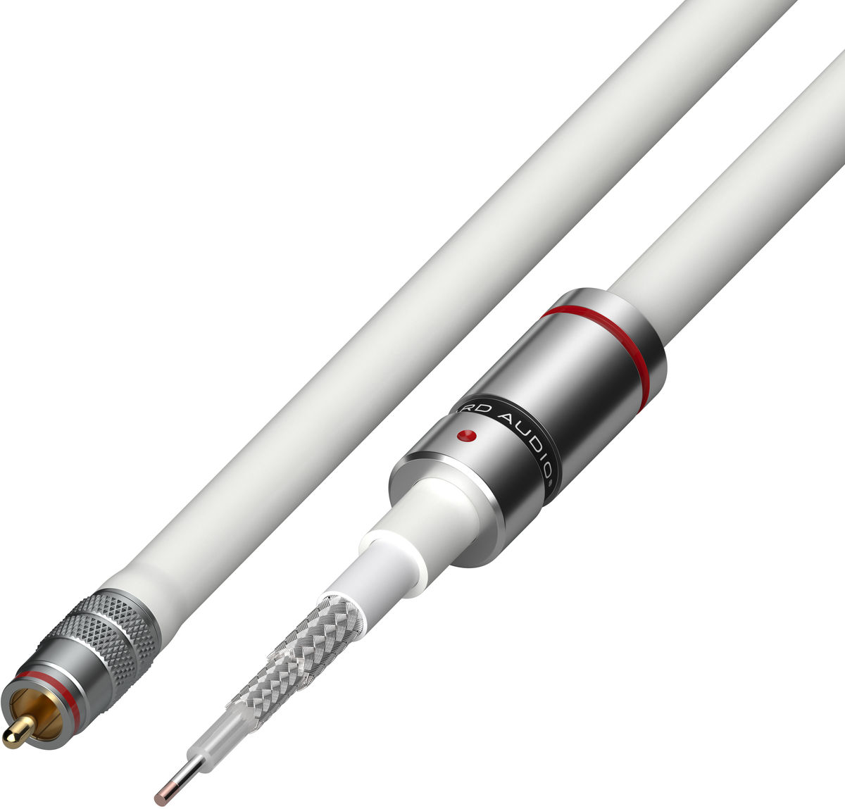 Câbles stéréo RCA Viard Audio Silver HD 20 RCA (1 m)