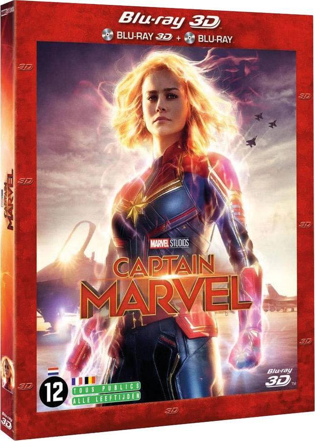 Blu-ray Warner Bros. Captain Marvel 3D