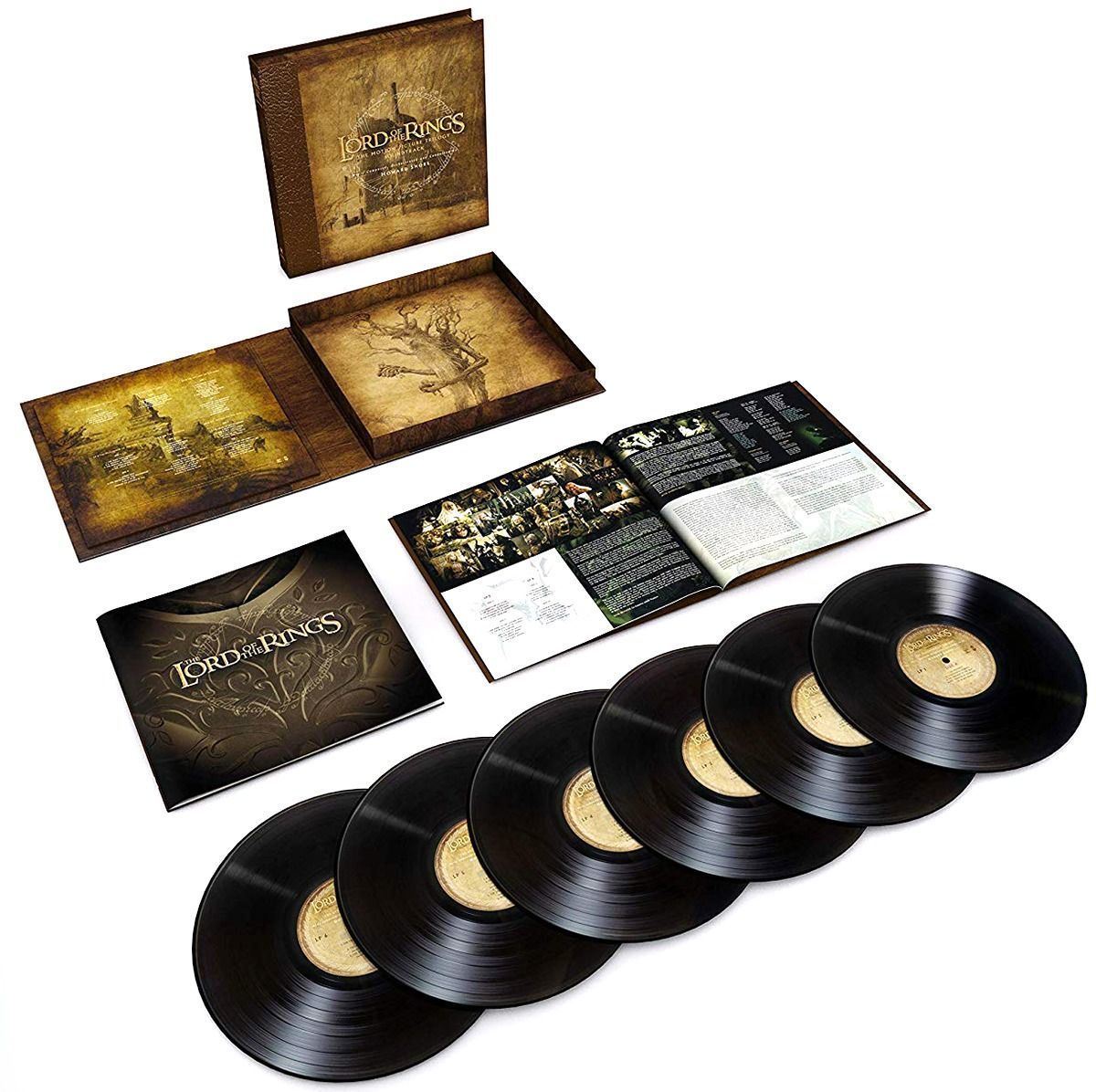 Disques vinyle Bande originale Warner Music The Lord of The Rings - The Motion Picture Trilogy Sound